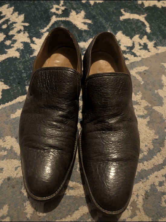 Gravati Men\'s Slip-On Leather Loafers in Dark Brown main image 6